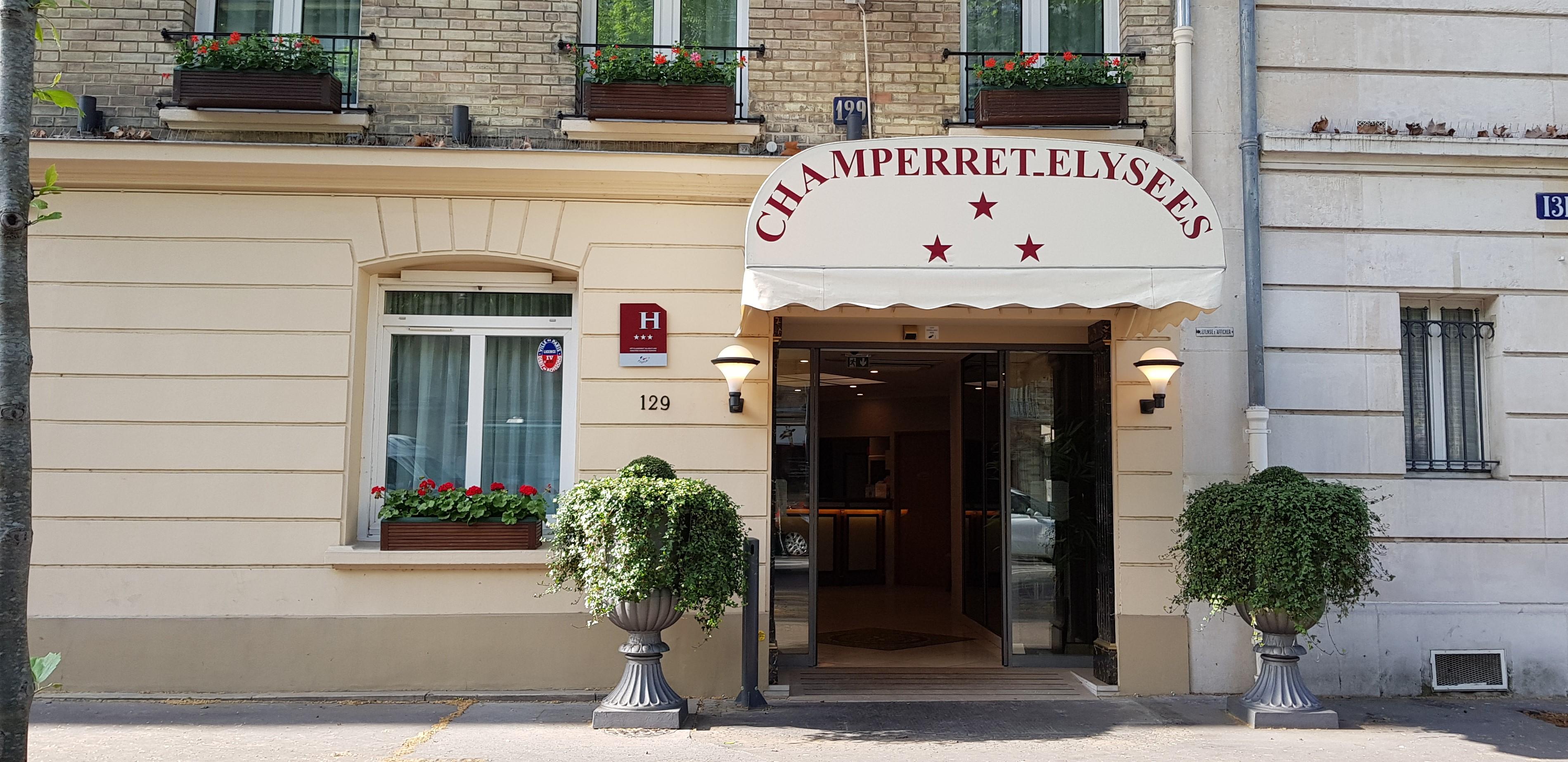 פריז Hotel Champerret Elysees מראה חיצוני תמונה